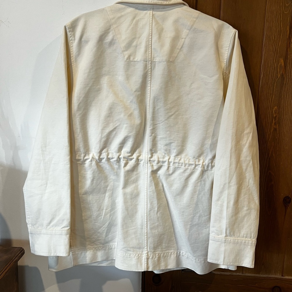 Everlane White Fall/Spring Jacket - image 2